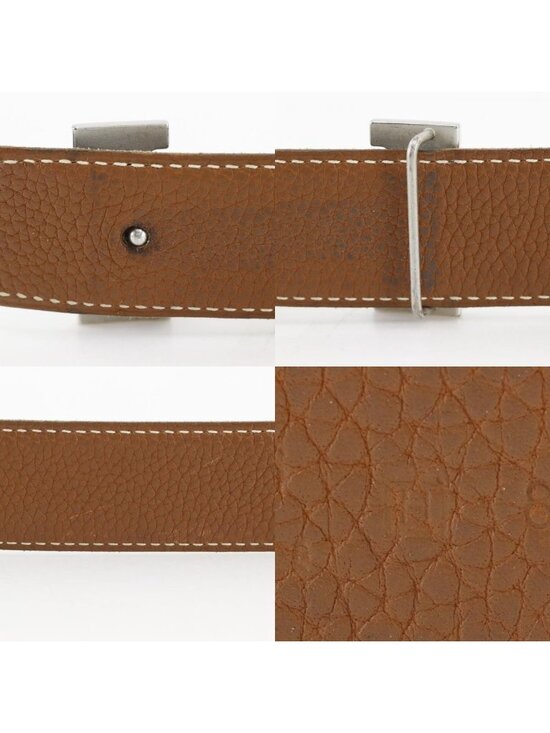Hermes Belt 85 Reversible Calf Black Brown main image 4